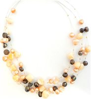 Collana Donna in Oro giallo Perla Medea COVELA